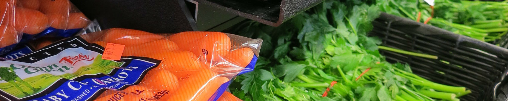 Carrots parsley fresh produce Menella's Marketplace