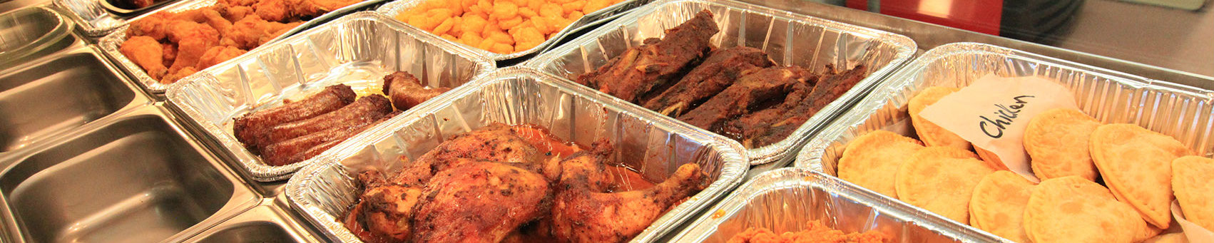 homemeade hot food chicken meat fresh Menella's Marketplace